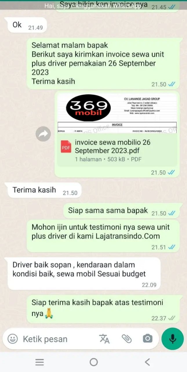 Sewa Mobil 369